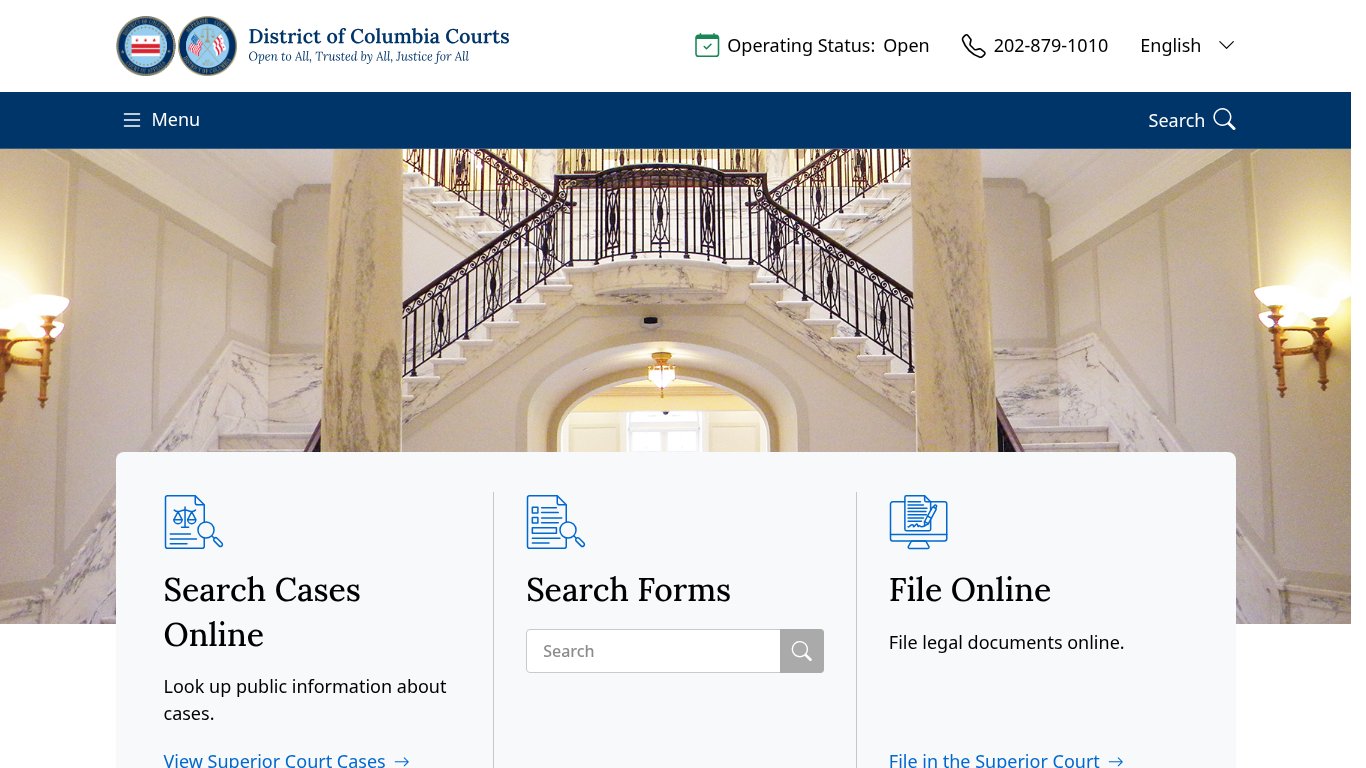 DC Superior Court Case Search